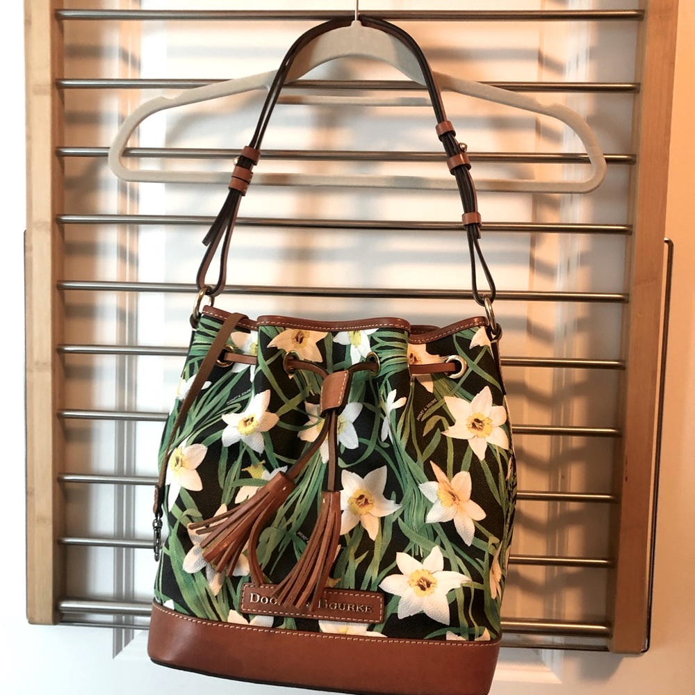Dooney & Bourke Daffodil Drawstring Bucket Bag